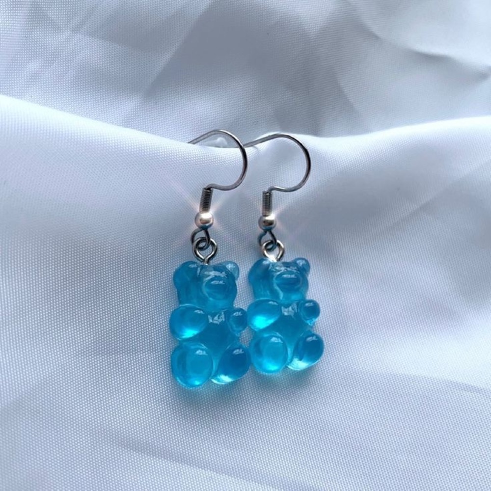 BLUE GUMMY BEAR 🐻 EARRINGS​